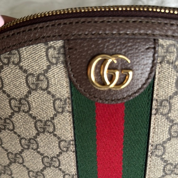 Gucci Cream and Brown Crossbody Bag with Iconic Design - Picture 2 of 6
